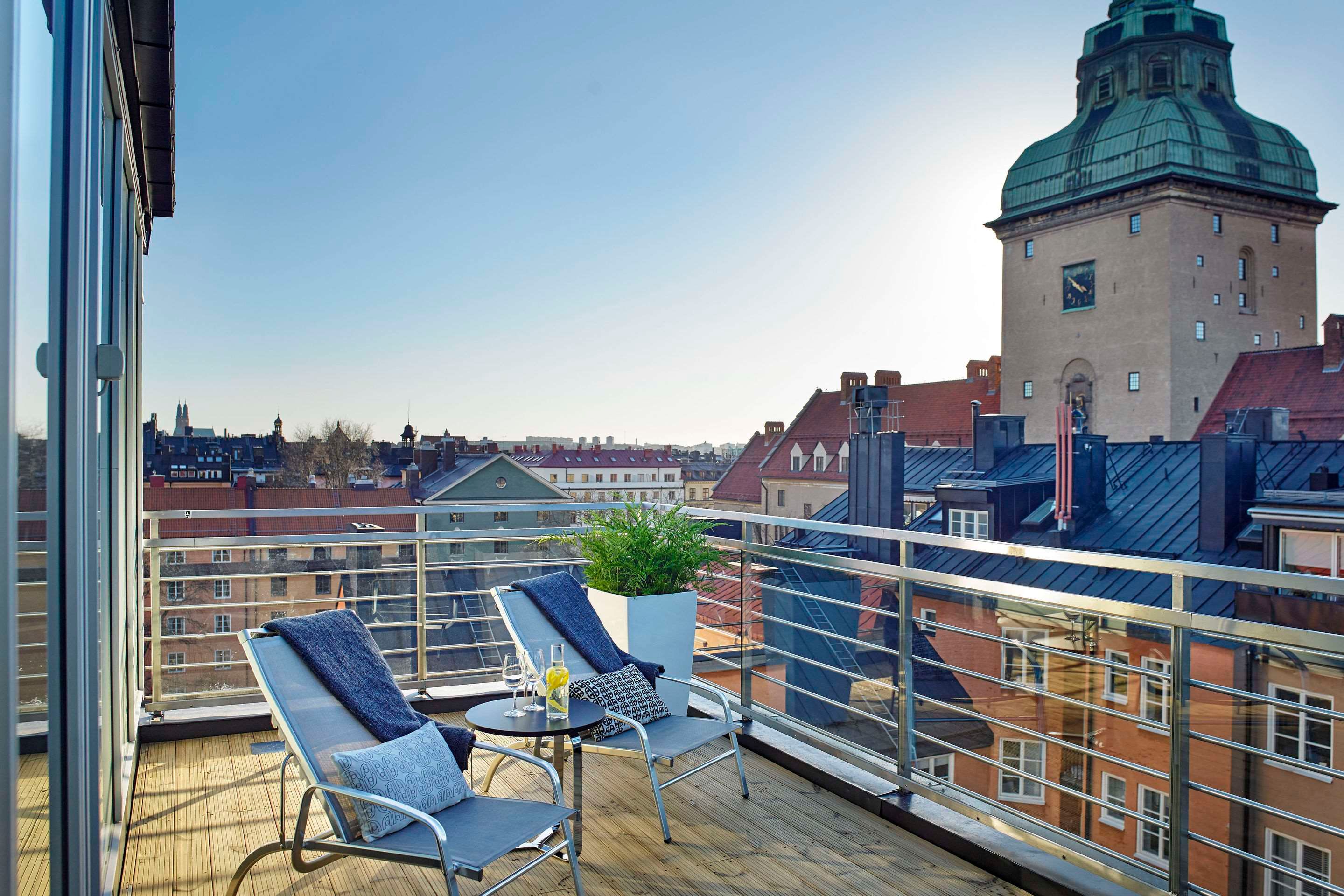 Clarion Hotel Amaranten - שטוקהולם - מרפסת