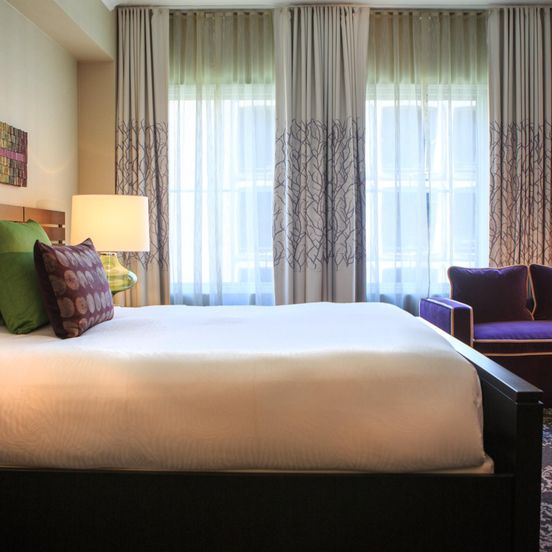 Bedroom view of Kimpton Hotel Vintage Seattle