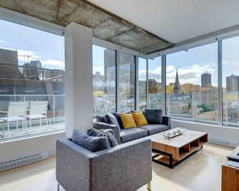 Les Immeubles Charlevoix - Le 760-705 - Quebec - Wohnzimmer