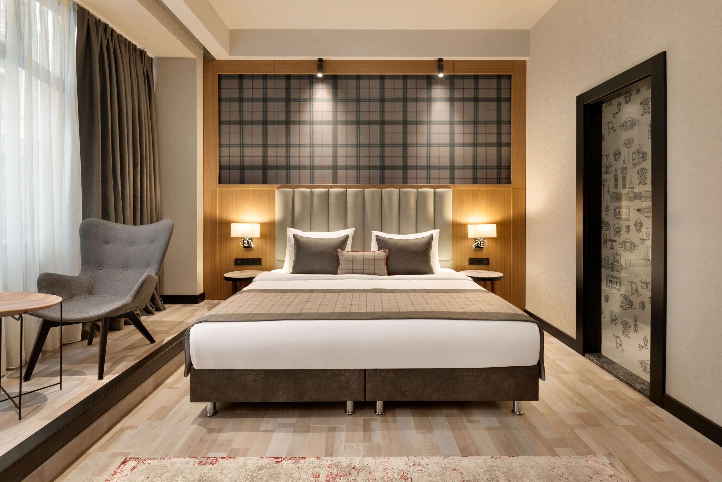 Bedroom view of Ramada by Wyndham Budapest City Center