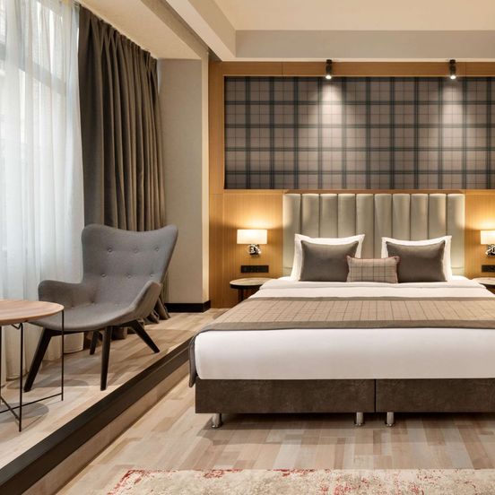 Bedroom view of Ramada by Wyndham Budapest City Center