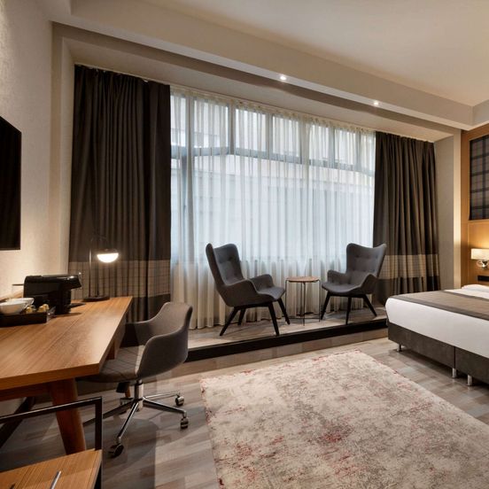 Bedroom view of Ramada by Wyndham Budapest City Center