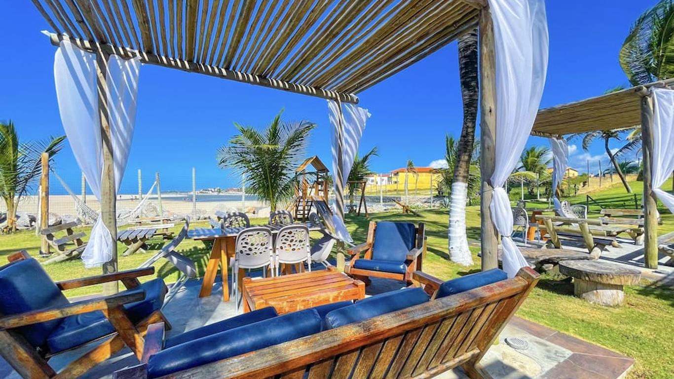 Jangadeiro Praia Hotel Resort - Parque Aquático e Pé na Areia