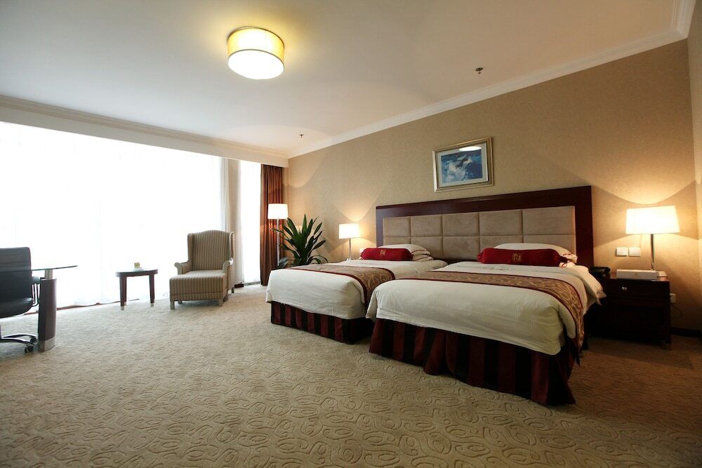 Sea View Garden Hotel Tianjin - טיאנג'ין - חדר שינה