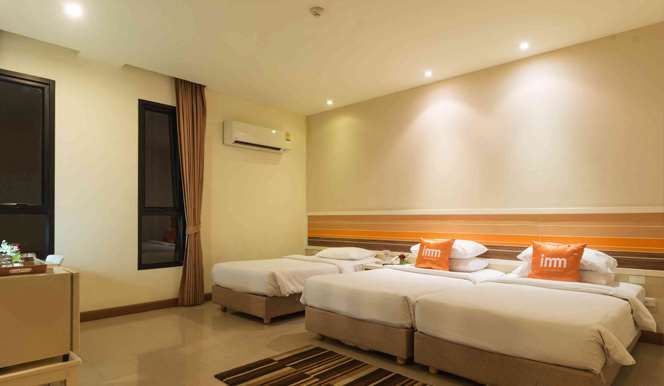 Imm Hotel Thaphae Chiang Mai - צ'אנג מאי - חדר שינה