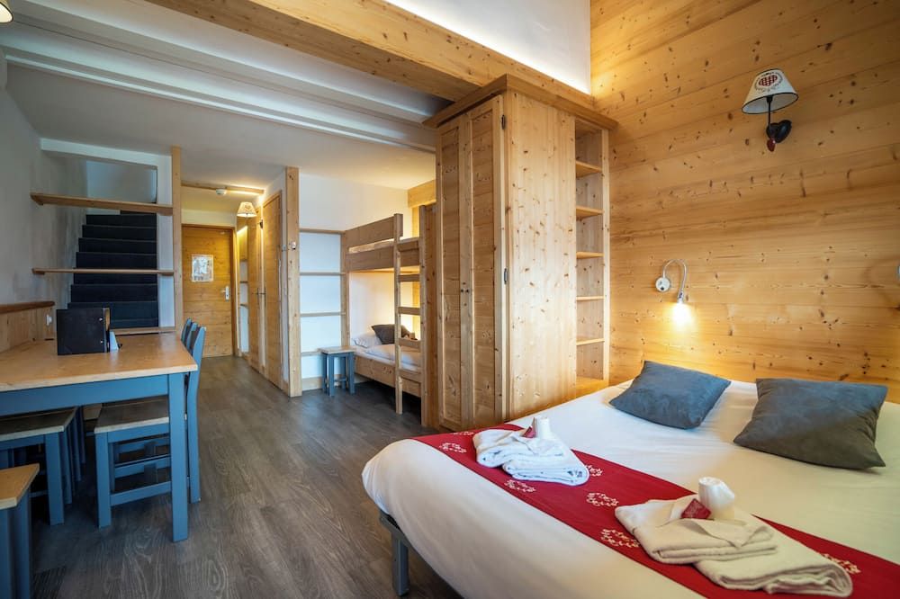 Village De Vacances Les Flocons Verts - Arâches-la-Frasse - Schlafzimmer