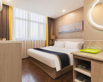 Oasis Smart Hotel (Xinxing East Street Jinan Decoration City Branch) - Xingtai - Bedroom