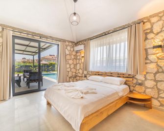 Zora Beyaz Taş Villaları - Fethiye - Bedroom