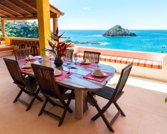 Playa Rosa Bungalows - Costa Careyes - Balcón