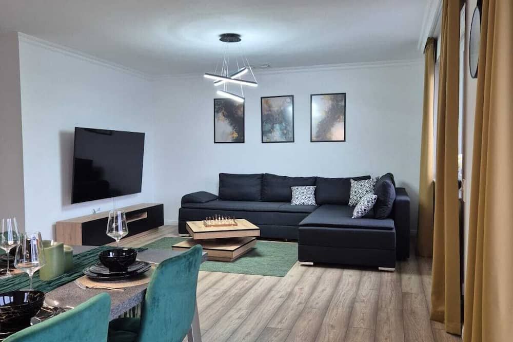 Luxsuite Still Und Komfort 1 Balkon Gril - Dinslaken - Wohnzimmer