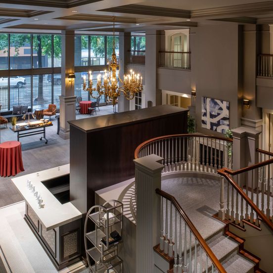 Conference room view of Hilton Motif Seattle