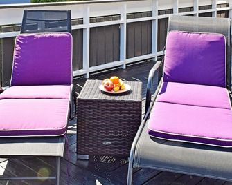 5 Person Holiday Home in Frederikstad-By - Fredrikstad - Balkon