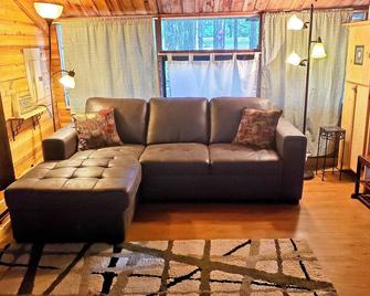 Nanook's Retreat- Pet & Kid Friendly Rustic Cabin W/ Ac And Wifi - Packwood - Living room