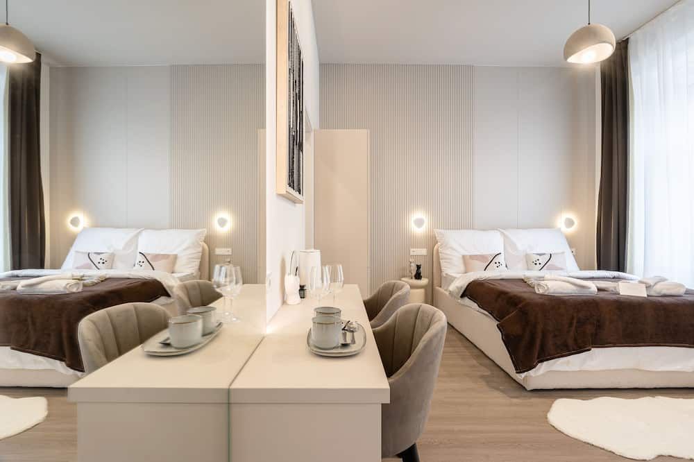 Oasis Luxe Boutique Suites By Bqa - בודפשט - חדר שינה