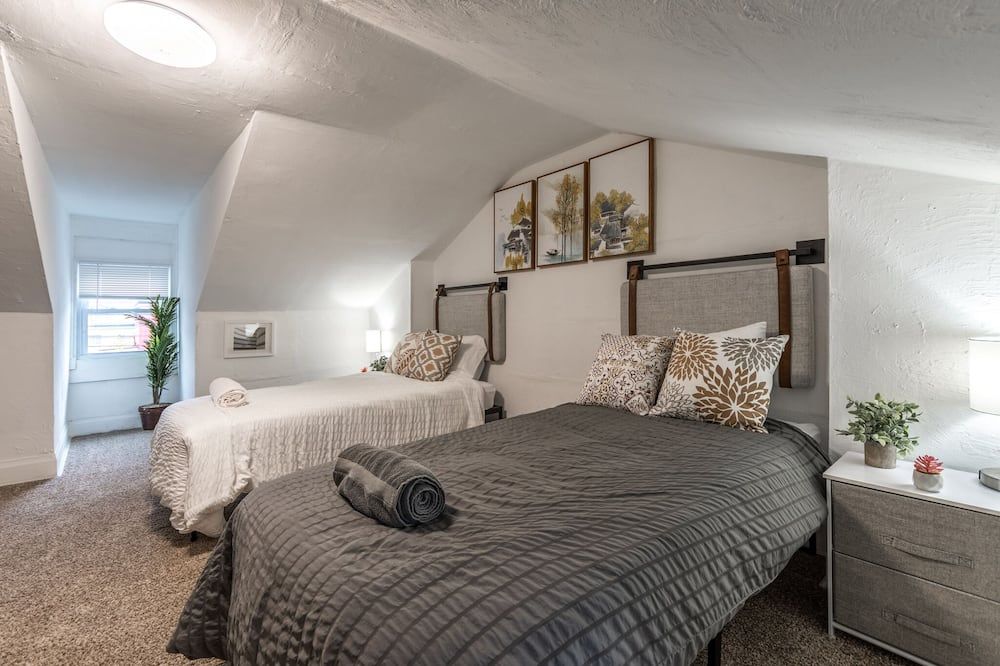 Carey Chateau - Bright and Cozy 3BR Home - פיטסבורג - חדר שינה