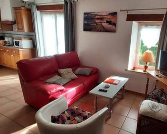 Holiday house in Finistère - Lopérec - Sala de estar