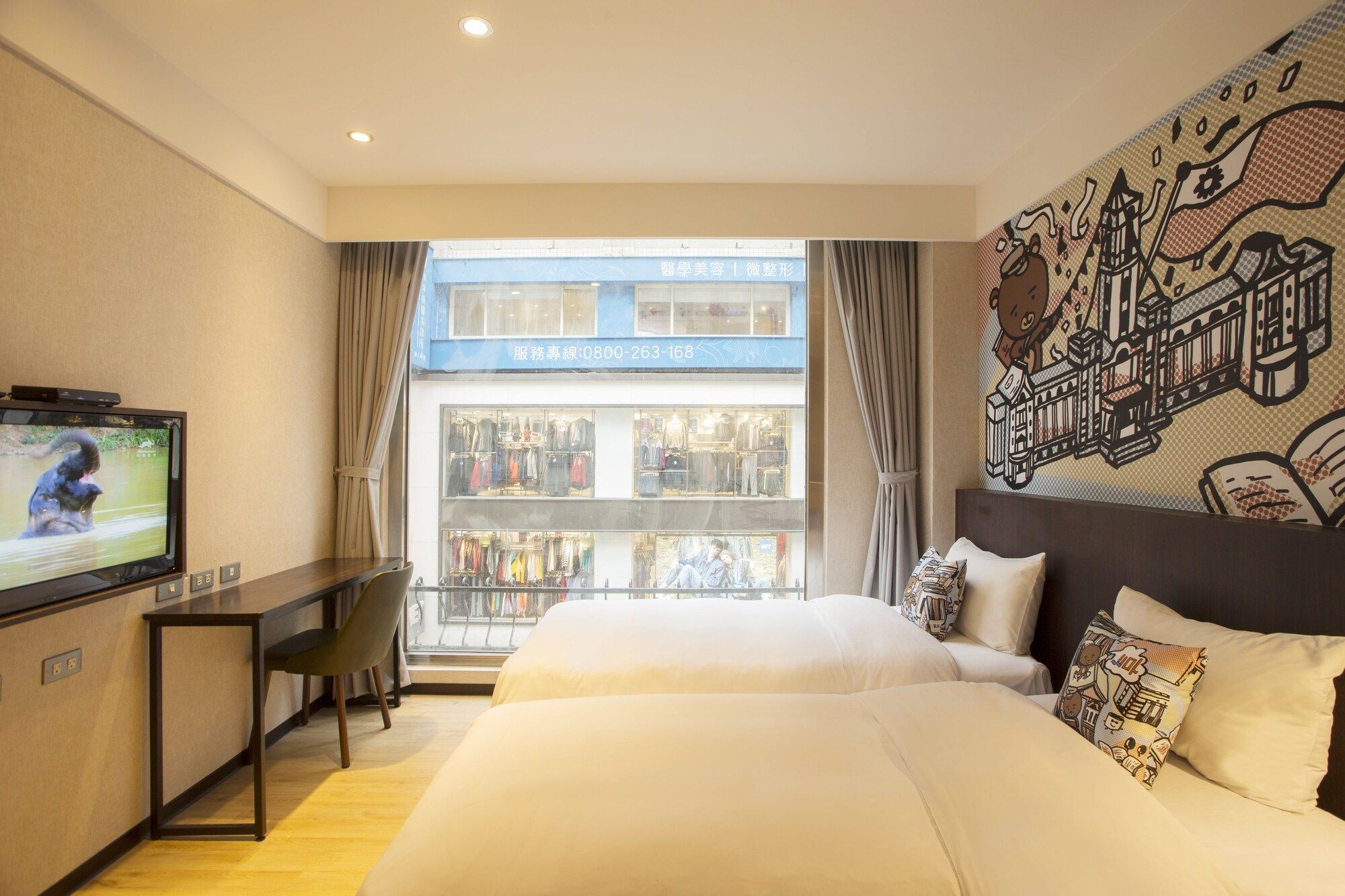 Just Live Inn-Taipei Station - Taipei City - Bedroom