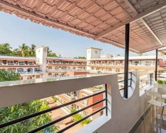 Sapna Homes 1 Bedroom apt-3, 5 min walk to beach - Colva - Balkon