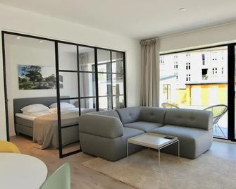 Fantastic 1-BR apartment with a terrace - 160 - Århus - Sala de estar