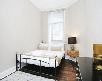 Joivy Modern 1-Br Apt W/ Communal Terrace in Trendy Stockbridge - Edimburgo - Habitación