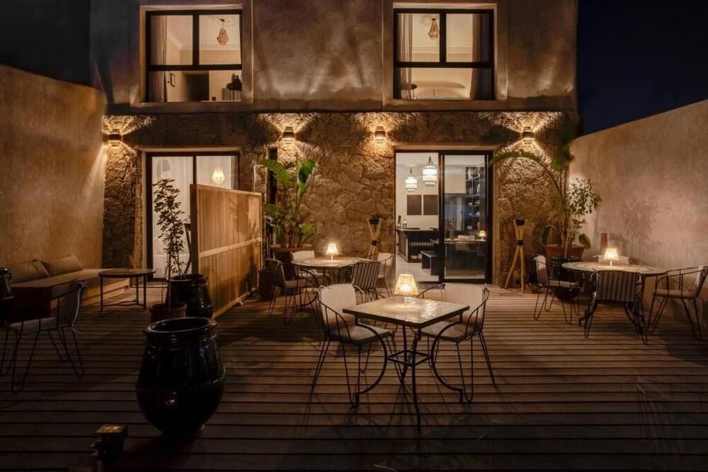 Hôtel Oasis Dakhla - דאקלה - פטיו