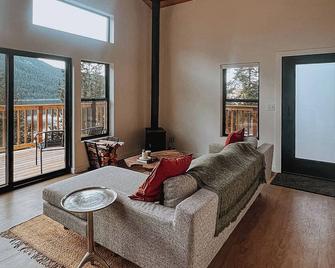 Best views at Wallowa Lake- Chalet North - Joseph - Sala de estar