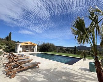 Charming air-conditioned Provencal house in the Gulf of St-Tropez with swimming pool - Le Plan-de-la-Tour - Pool