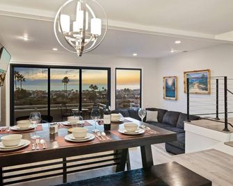 Ocean View Ac Heated Pool Jacuzzi Tennis - Newport Beach - Comedor