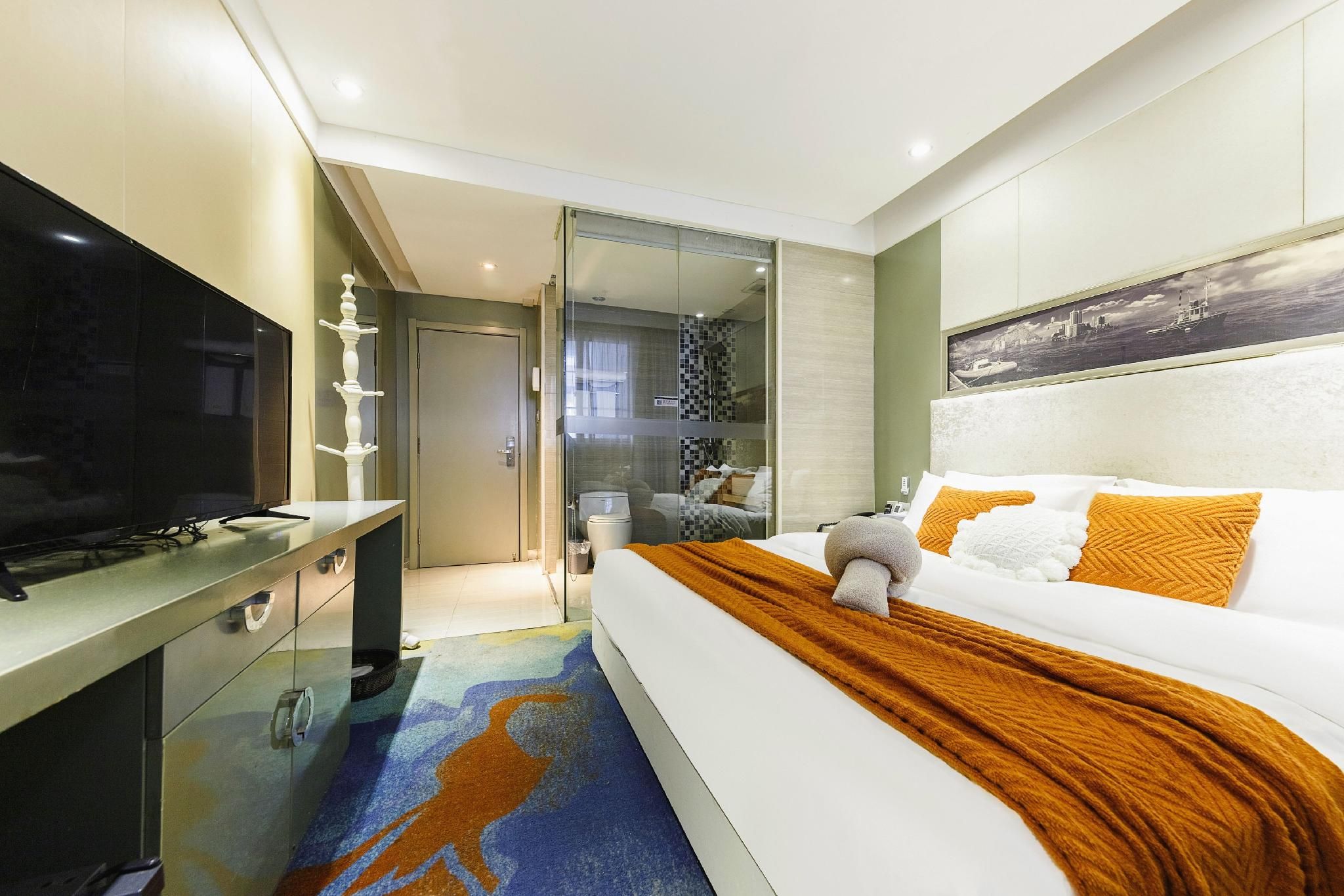Zijun Fashion Hotel - زهينغزهو - غرفة نوم