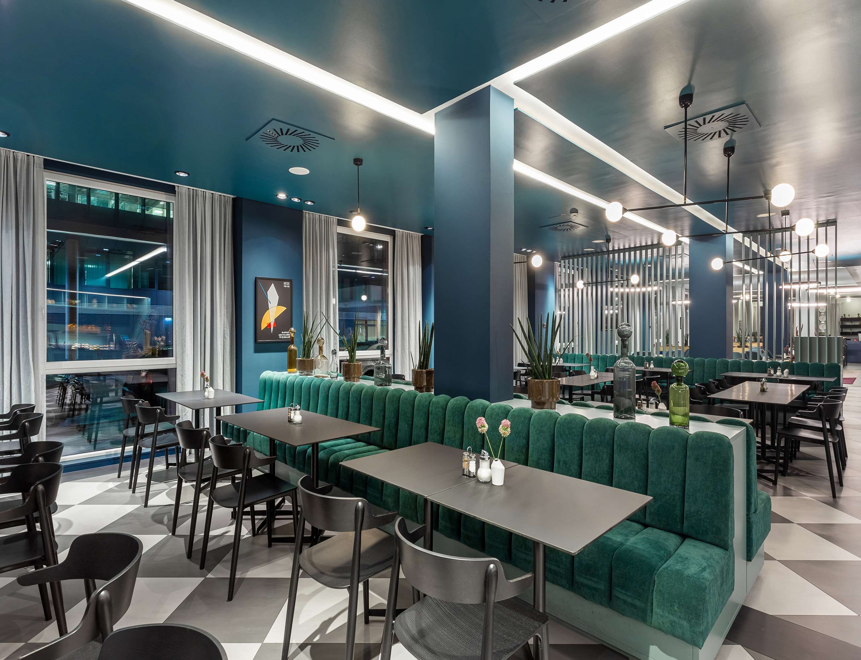 بريميير إن وين سيتي هاوبتبانهوف - فيينا - مطعم