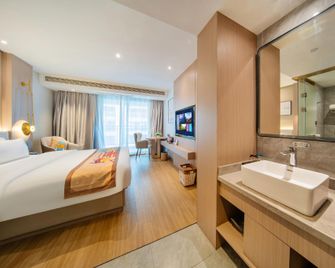 Poltton International Service Apartment Meizhou West High-Speed Railway Station - Meizhou - Bedroom