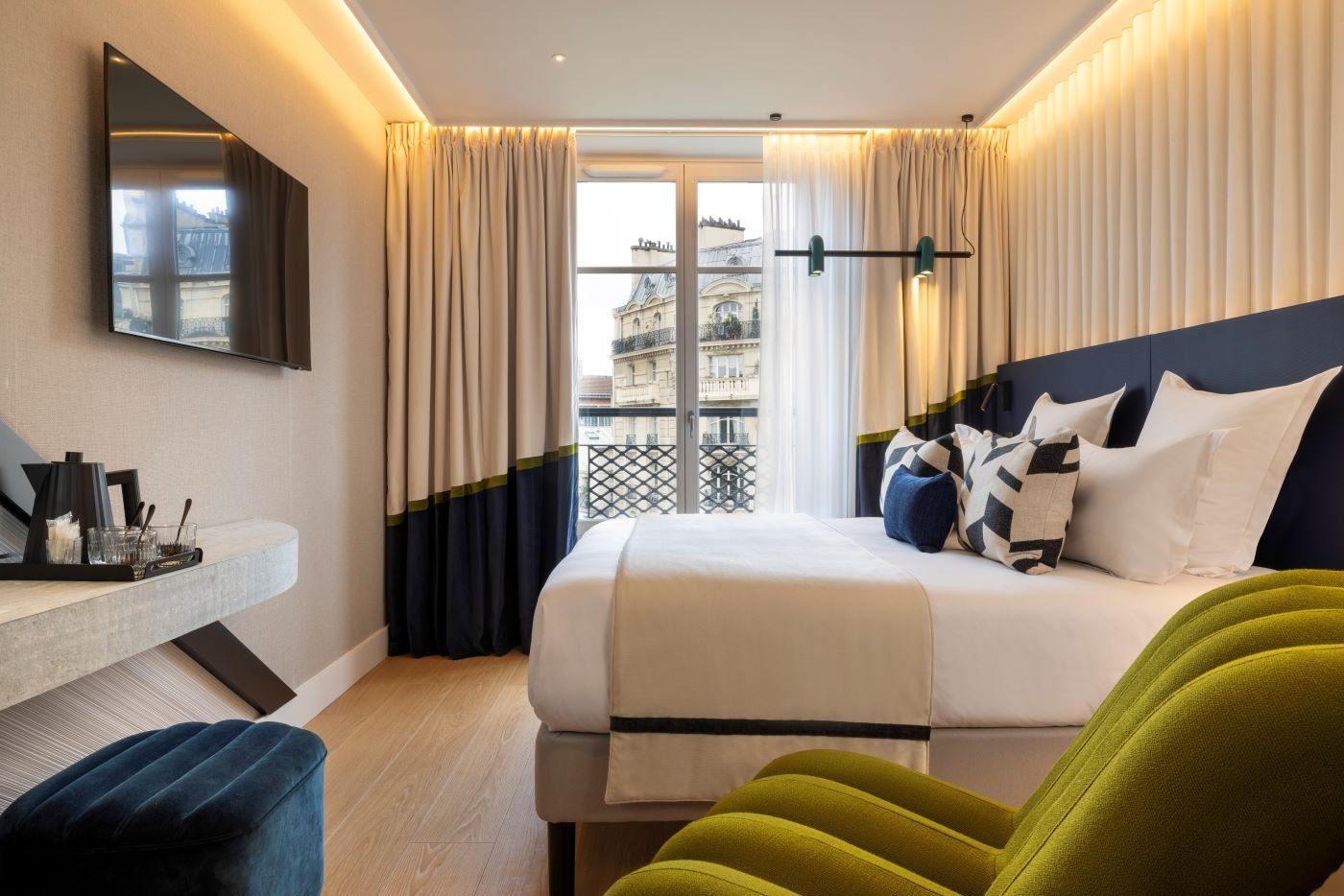 Hôtel Raspail Montparnasse - פריז - חדר שינה