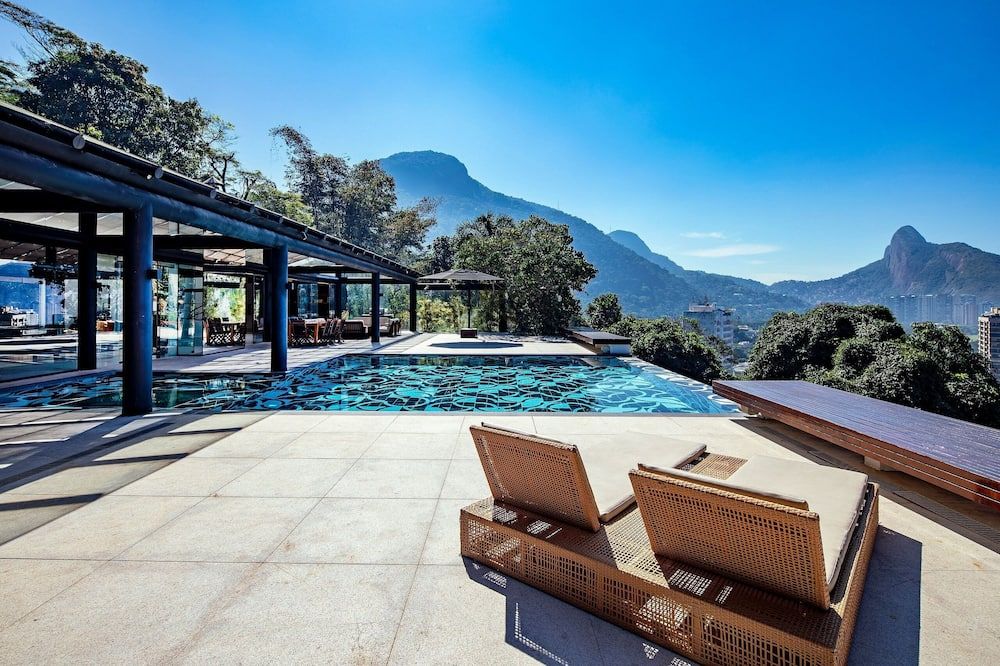 ADV004 Villa pra 10 e vista pra praia - ريو دي جانيرو - حوض السباحة
