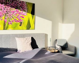 Neues, ruhiges Apartment Nordic in Düsseldorf-Nord - Düsseldorf - Slaapkamer