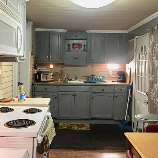 Kitchen view of 3bed/1bath- 2nd Floor - Birth Place Of Ginger Rogers!