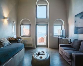 Alafouzou Cave Loft by SV - Oia - Sala de estar