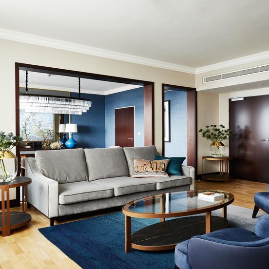 Living room view of Intercontinental Warsaw, An IHG Hotel