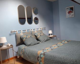 'La mouette rieuse' - De la convivialité à 2mn de la mer - 48m2 - 6max - Étretat - Slaapkamer