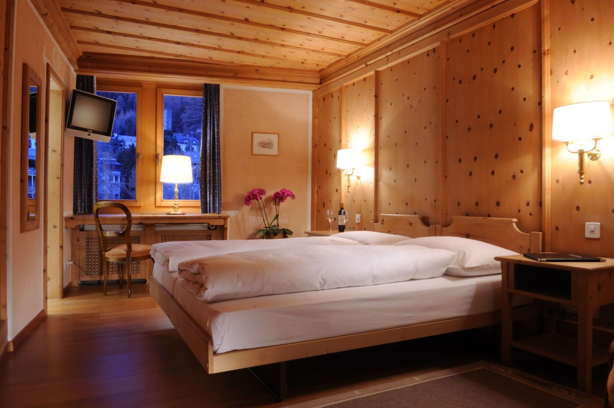 Hotel Albris - פונטרסינה - חדר שינה