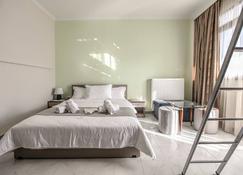 Del Sol #5 Meteora Luxurious Family Suites - Kalabaka - Schlafzimmer