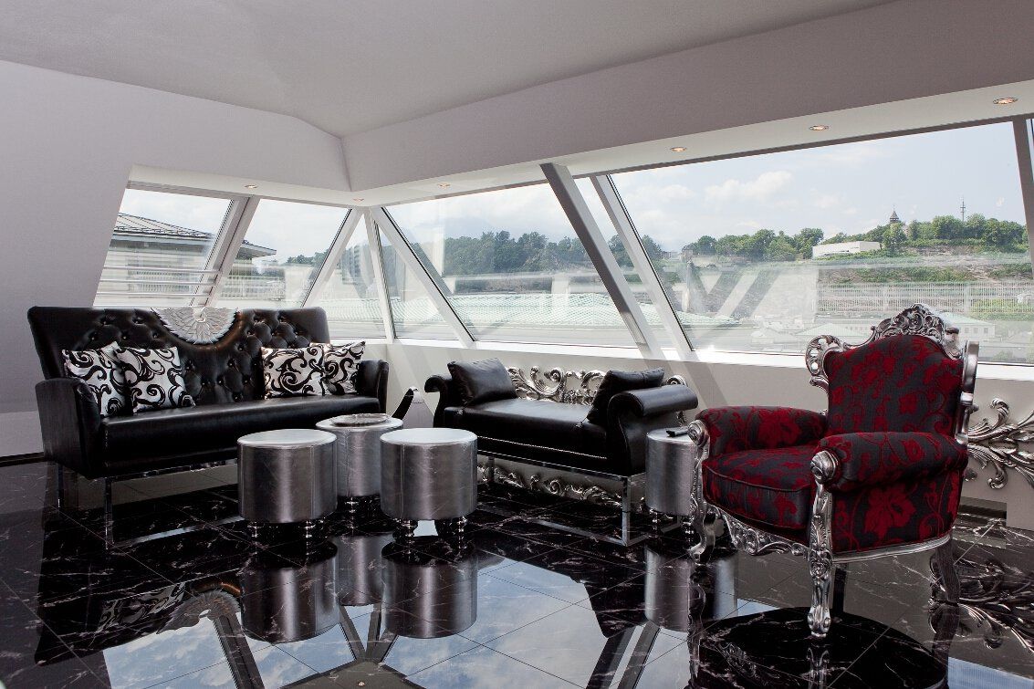 فندق أم ميرابيلبلاتز - سالزبورغ - غرفة معيشة