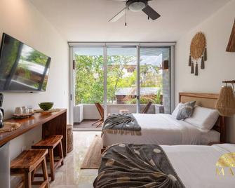 Nhoa 207c Lux 1br Condo Pool View In Aldea Zama - Tulum - Habitación