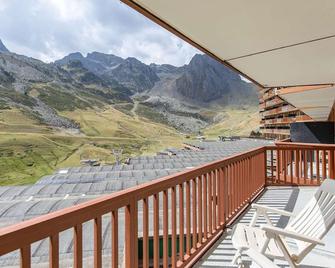 Apartment 6 pers - 1 bed, ski-in ski-out with balcony - La Mongie - Barèges - Balkon