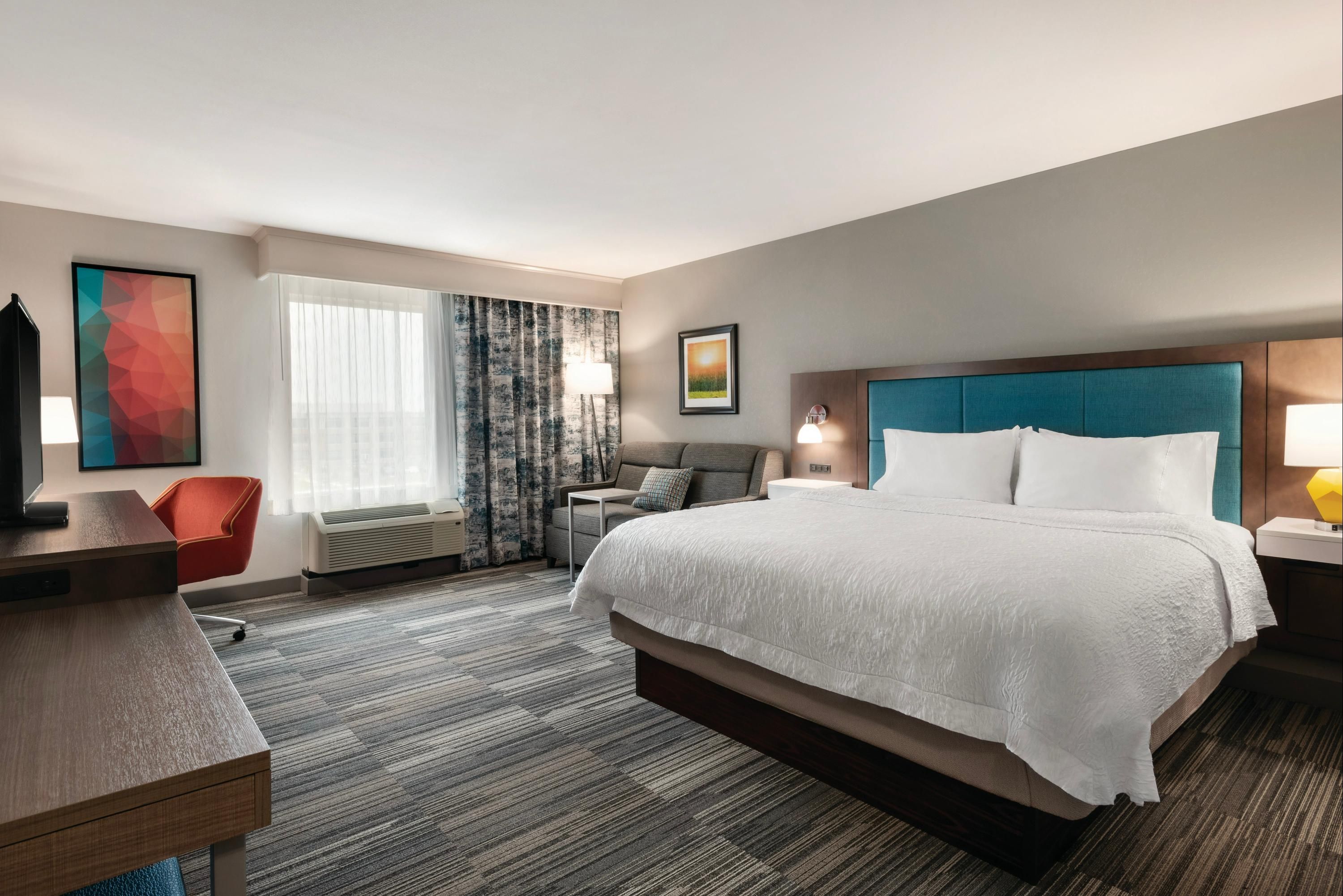 Hampton Inn by Hilton Champaign Southwest - Champaign - Ložnice