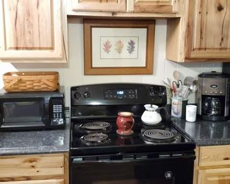 Cozy Cabin 79 Sassafras Lane: 2 Br, 1 Ba Cabin / Bungalow In Maggie Valley, Sleeps 4 - Maggie Valley - Kitchen