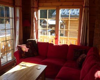 Les Chalets De Crete Cote - La Plagne-Tarentaise - Pokój dzienny