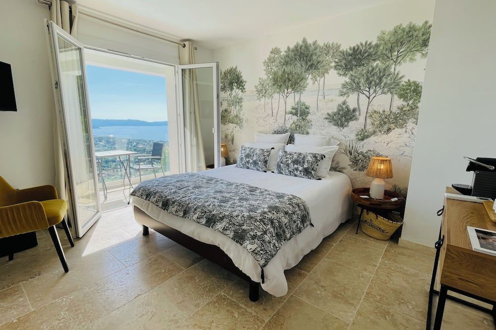 Villa Cacharelle Vue Mer Piscine - Cavalaire-sur-Mer - Chambre
