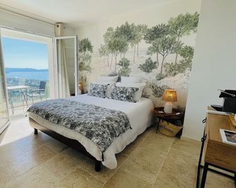 Villa Cacharelle Vue Mer Piscine - Cavalaire-sur-Mer - Chambre