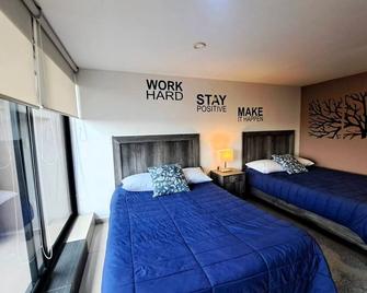S07 Premium Suite Full Service Wifi Stv - Ciudad López Mateos - Bedroom