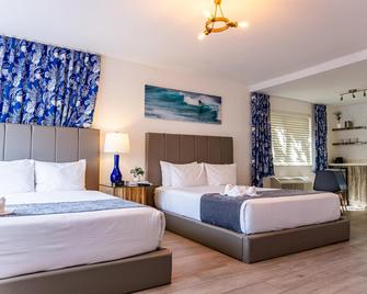 Beachside All Suites Hotel - Bãi biển Miami - Phòng ngủ